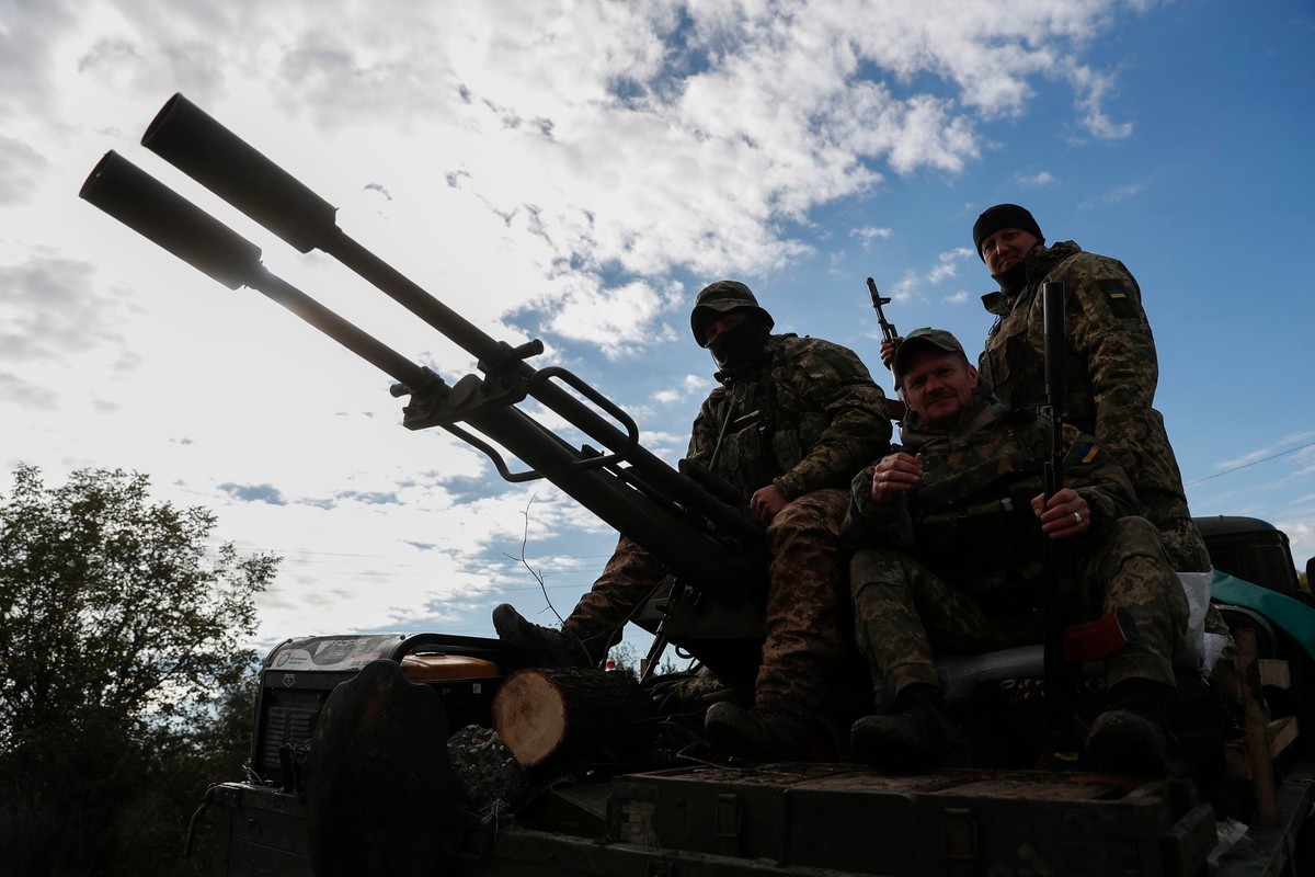 Ukraińskie wojsko pod Iziumem