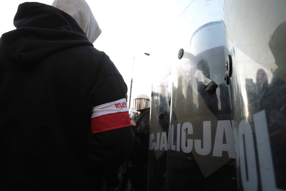Zamieszki w Warszawie podczas 11 listopada, fot. Sławomir Kamiński/Agencja Gazeta