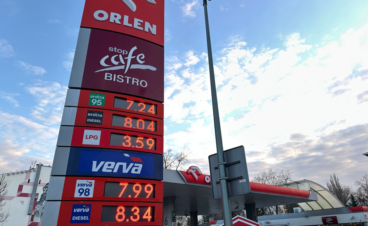 Ceny paliw na stacji Orlen 23 marca 2026 r. benzyna 95 za 7,24 zł