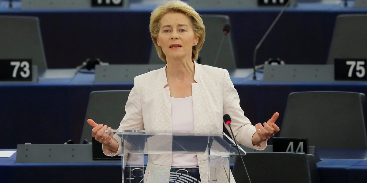 Ursula von der Leyen szefową Komisji Europejskiej