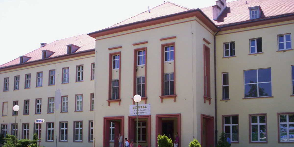Szpital Powiatowy w Głogowie. 