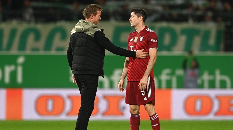 Julian Nagelsmann i Robert Lewandowski