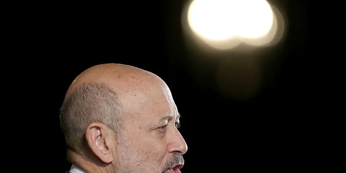 GOLDMAN SACHS CEO: 'The declared policies of Mr. Trump' are 'a good thing'