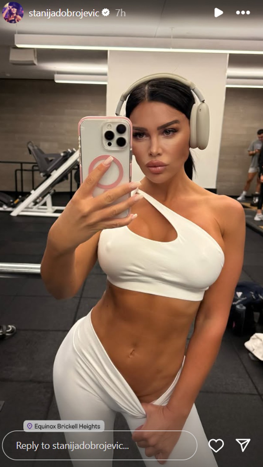 Stanija Dobrojević šokirala fotkama iz teretane