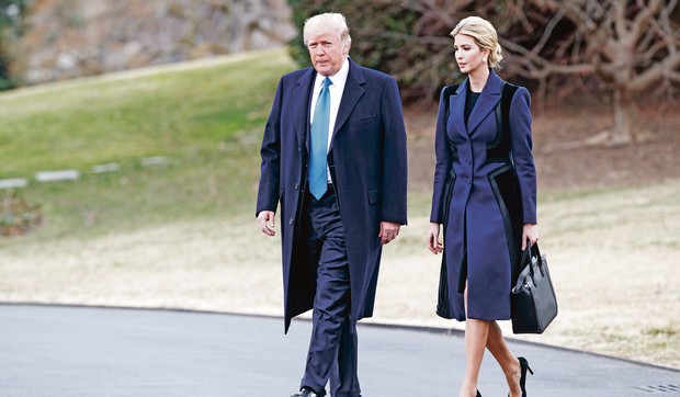 Donald i Ivanka Tramp