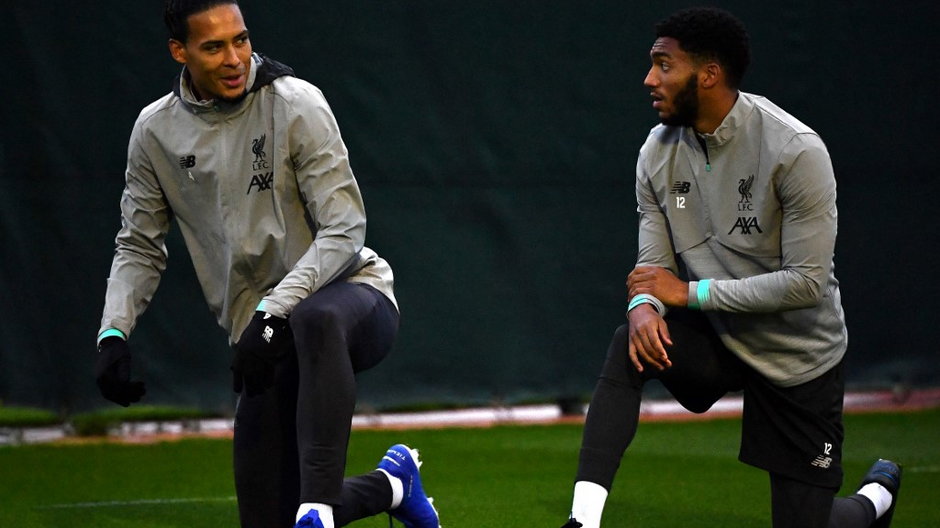 Virgil van Dijk i Joe Gomez