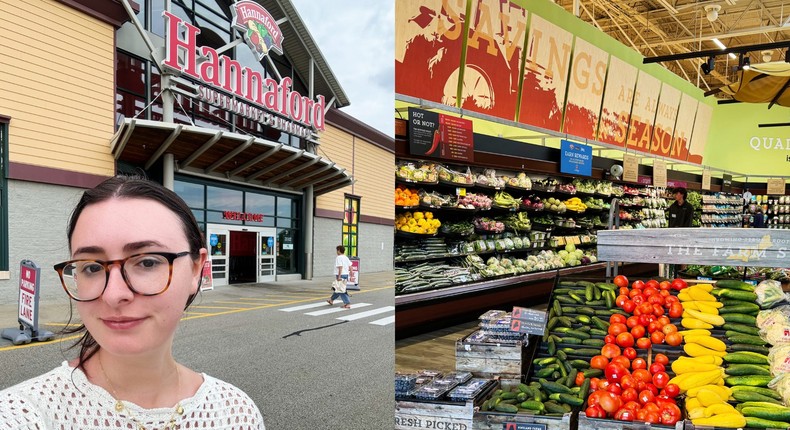 I went inside a Hannaford Supermarket in Scarborough, Maine, and think it should come to more states.Erin McDowell/Business Insider