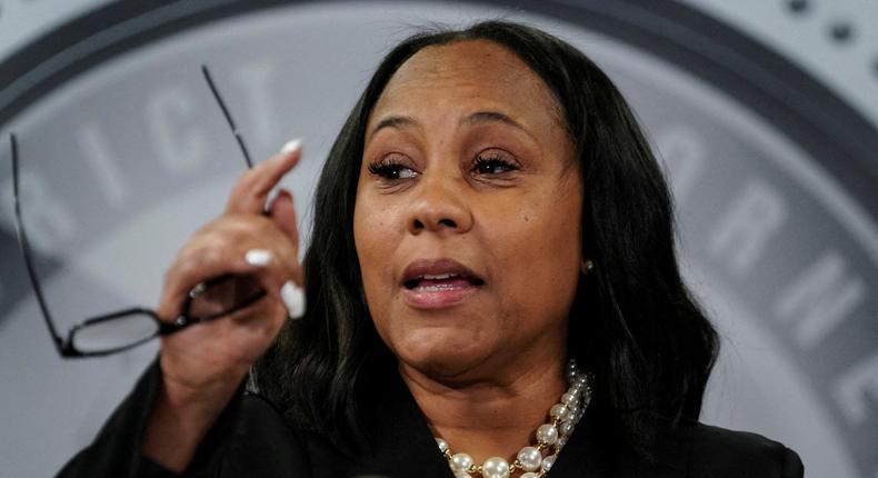 Fulton County District Attorney Fani Willis.REUTERS/Elijah Nouvelage