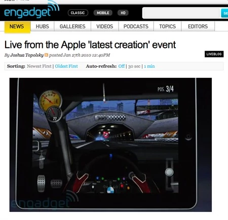 Need For Speed Shift w wersji dla iPada