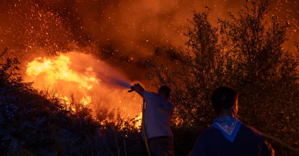 Tragiczne pożary w Hiszpanii. Premier Sanchez przerywa urlop