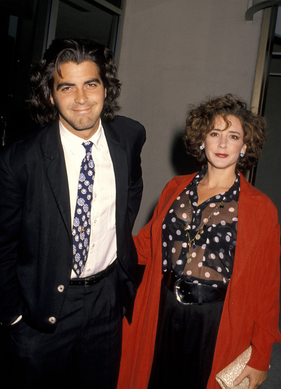 George Clooney i Talia Balsam