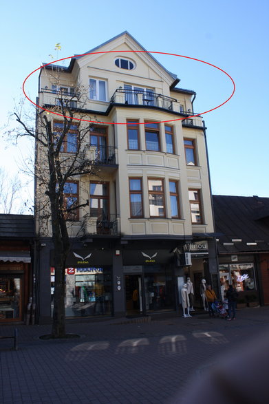 Dokładnie to mieszkanie przy Krupówkach chciał "bezgotówkowo" kupić Daniel Obajtek.