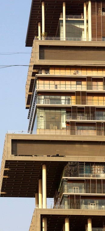 Rezydencja Antilia należąca do hinduskiego miliardera Mukesza Ambaniego (7)