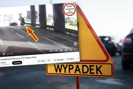 Kaskaderskie sceny na S8. Wypadek pod Warszawą jak z filmu akcji [WIDEO]