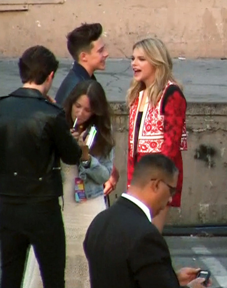 Brooklyn Beckham i Chloe Moretz