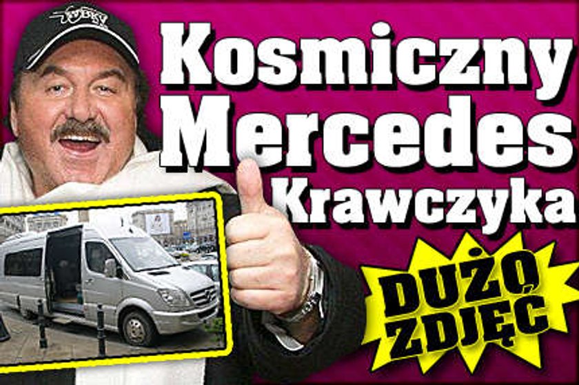 Kosmiczny Mercedes Krawczyka. Dużo zdjęć!