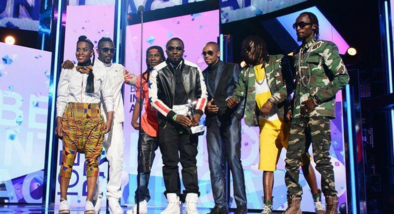 Best International Act – Africa 2013 Winner, Ice Prince and nominees Radio and Weasel, Toya Delazy, Donald and R2Bees. 