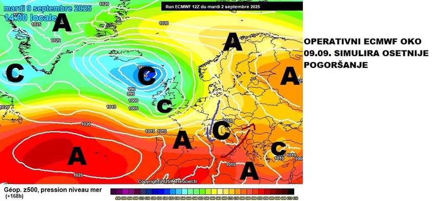 Čubrilo najavljuje pogoršanje pred kraj prve dekade septembra