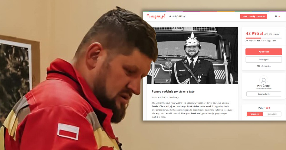 Tragiczna śmierć strażaka z Podkarpacia. Osierocił trzy córeczki