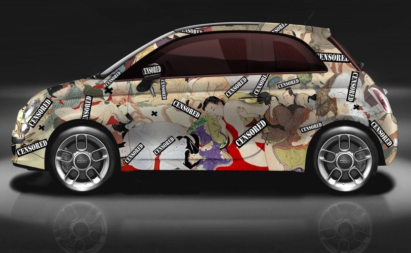 Fiat 500 w scenach z Kamasuty