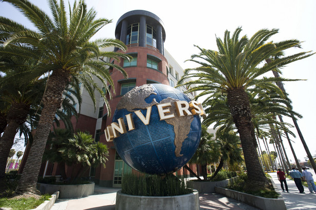 Siedziba Universal Studios w Santa Monica w Kalifornii, USA.