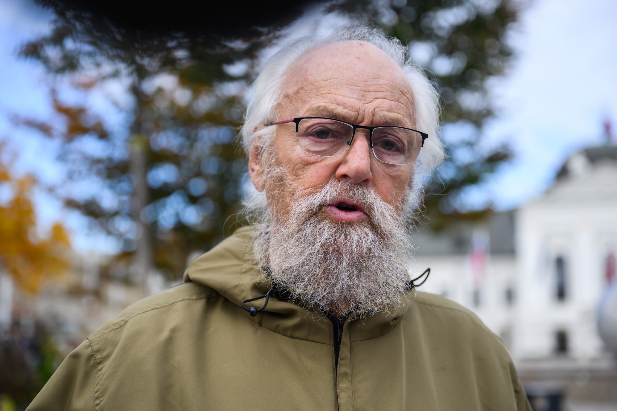 Predseda hnutia Human Peter Mariánek.