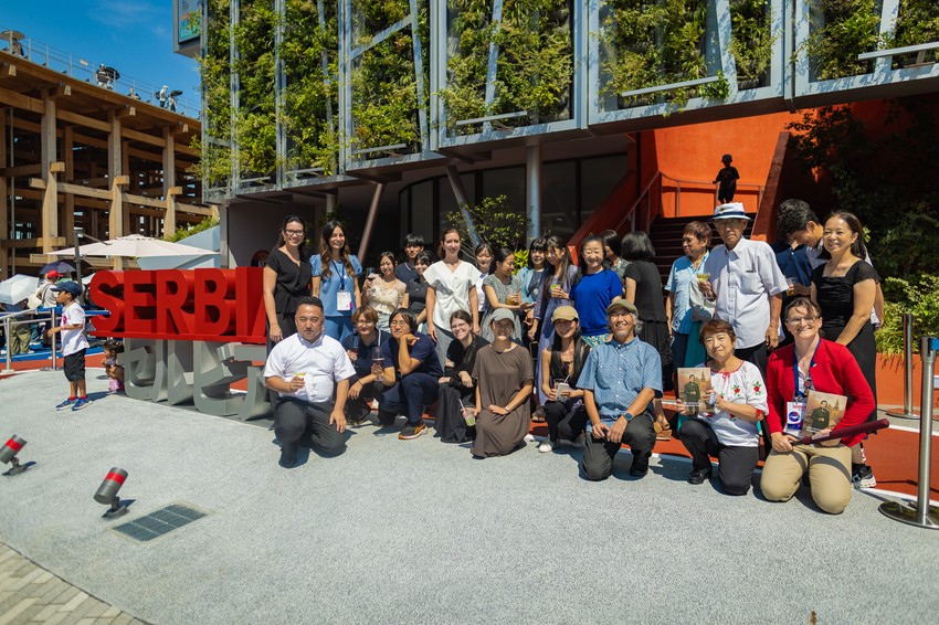 Promocija knjige „Pokondirena tikva“ na Paviljonu Srbije na EXPO u Japanu