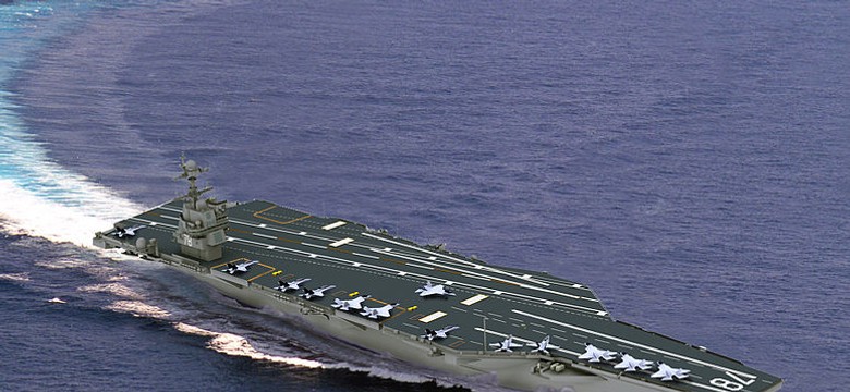 USS Gerald Ford skierowany w pobliże Izraela. "To może prowadzić do masakry"