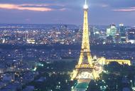 Francja Paryż Eiffel