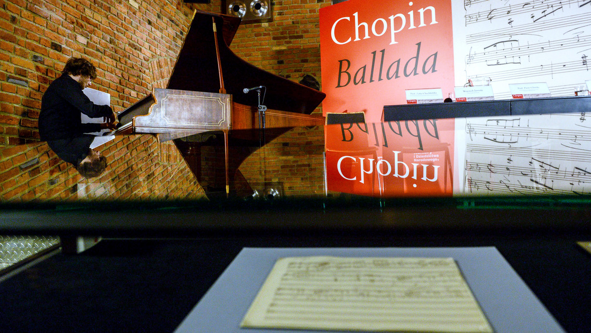 Do zbiorów Muzeum Fryderyka Chopina w Warszawie trafił odręcznie napisany przez Fryderyka Chopina fragment Ballady g-moll op. 23. Niezwykle cenny rękopis został zakupiony od prywatnego kolekcjonera w Londynie, w listopadzie ubiegłego roku.