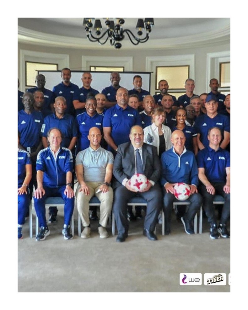 أوستن إيجوافوين يحتفل بثلاثة أيام رائعة في ندوة المديرين الفنيين في مصر