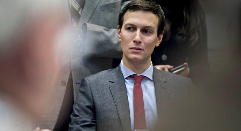 Jared Kushner reportedly left a meeting with a Russian lawyer and Donald Trump Jr. after between 7 and 10 minutes.