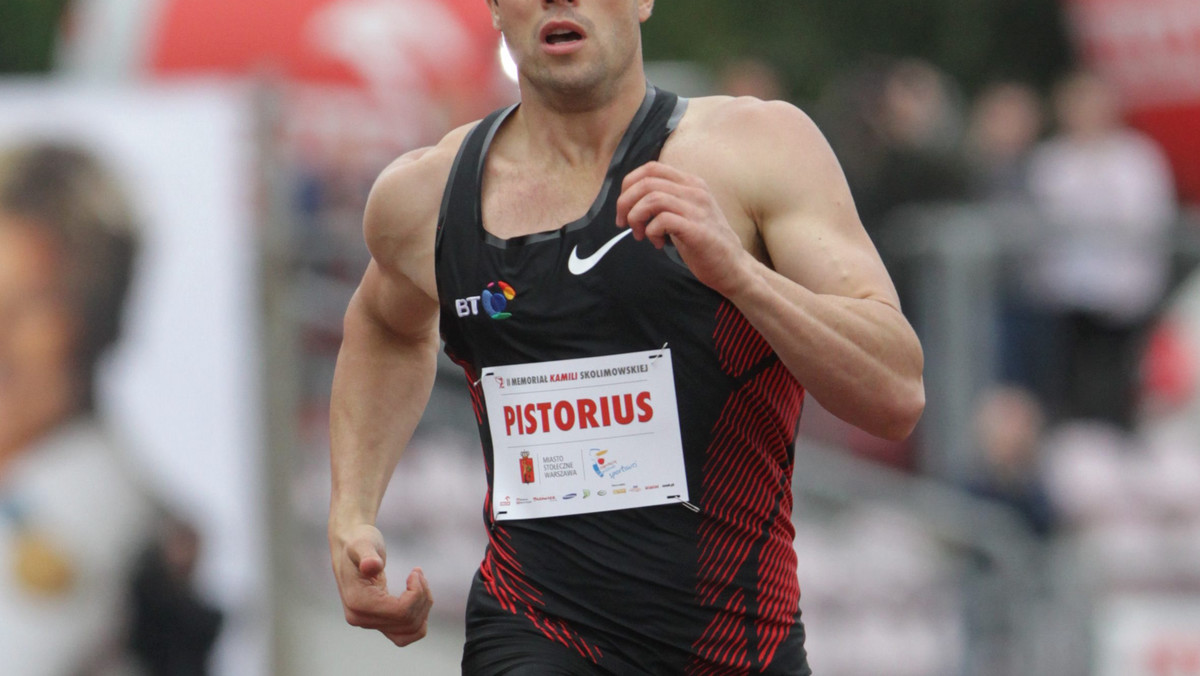 Start biegającego na protezach z włókna węglowego reprezentanta RPA Oscara Pistoriusa na 400 m wzbudził największe zainteresowanie kibiców i dziennikarzy w II Memoriale Kamili Skolimowskiej, który odbył się na stadionie stołecznego Orła.