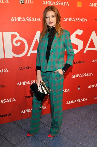 Ada Fijał na premierze filmu 'AmbaSSada'