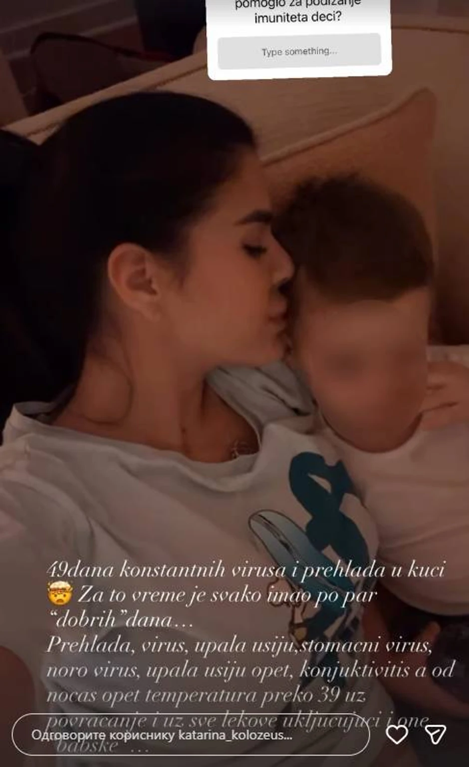 Katarina Kolozeus, objava