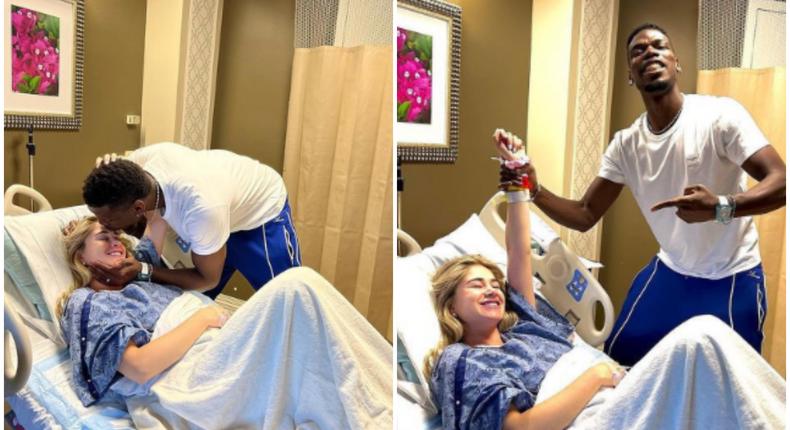 Paul Pogba and wife welcome third child together