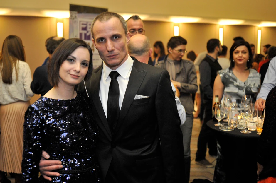 Miloš Timotijević sa bivšom suprugom