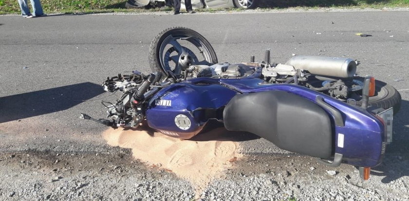 Tragiczny wypadek motocyklisty. Zginął jadąc na służbę