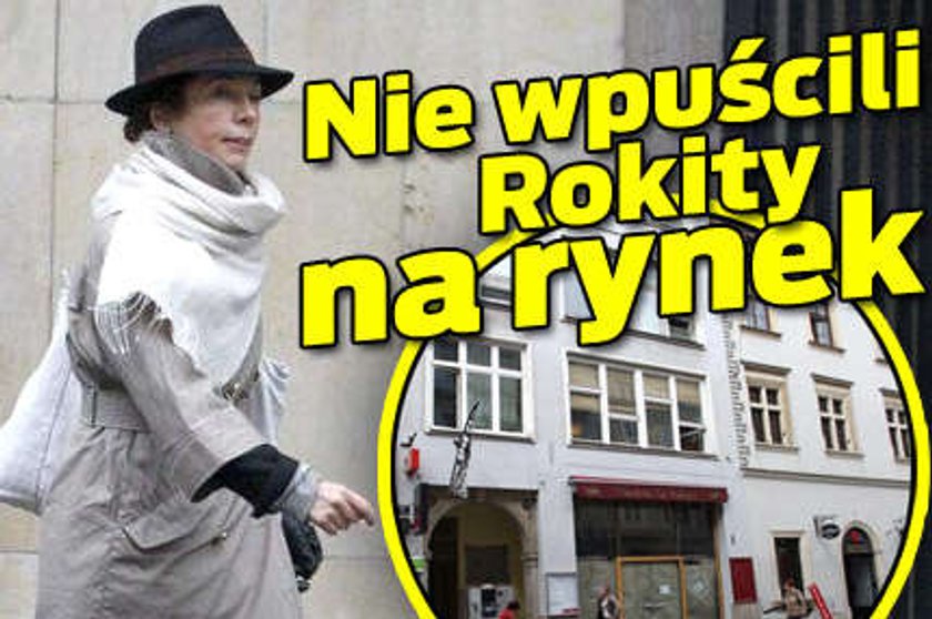 Nie wpuścili Rokity na rynek