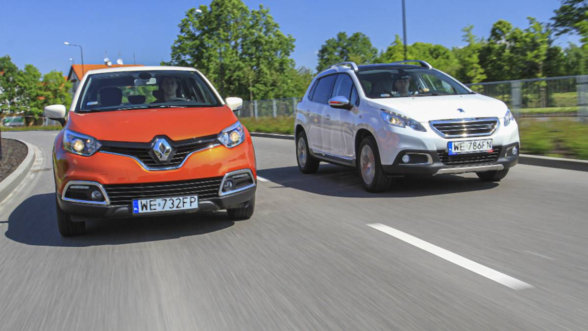 Porównanie: Peugeot 2008 kontra Renault Captur