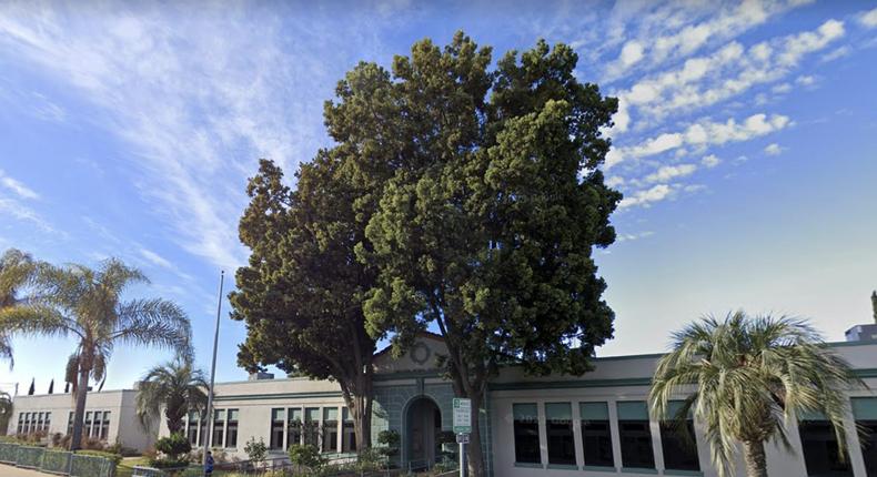 Lincoln Acres Elementary School in National City, California.Google