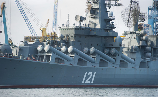 Krążownik Moskwa, zdjęcie archiwalne z 17.09.2011