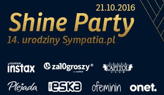 Shine party - konkurs