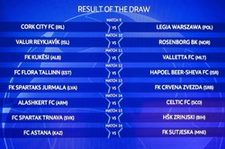 Irlandzki Cork City FC rywalem Legii Warszawa w eliminacjach do Ligi Mistrzów