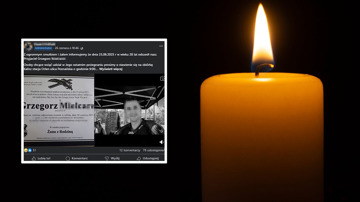 Dopiero co wziął ślub. Tajemnicza śmierć 28-letniego Grzegorza pod Odolanowem