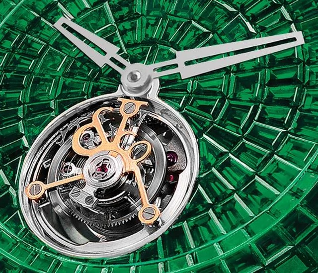 The Jacob & Co. Caviar Emerald Tourbillon