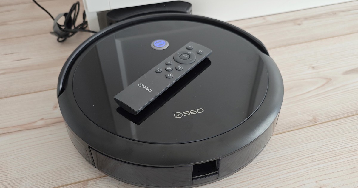 Robot elektrikli süpürge 360 ​​C50 testte yalnızca 150 € karşılığında: İyi, düz ve ucuz