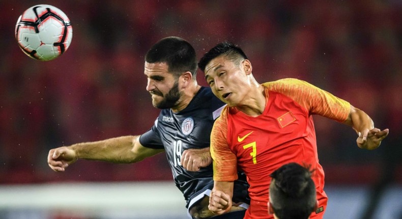 China struggled to keep up the pressure against Guam