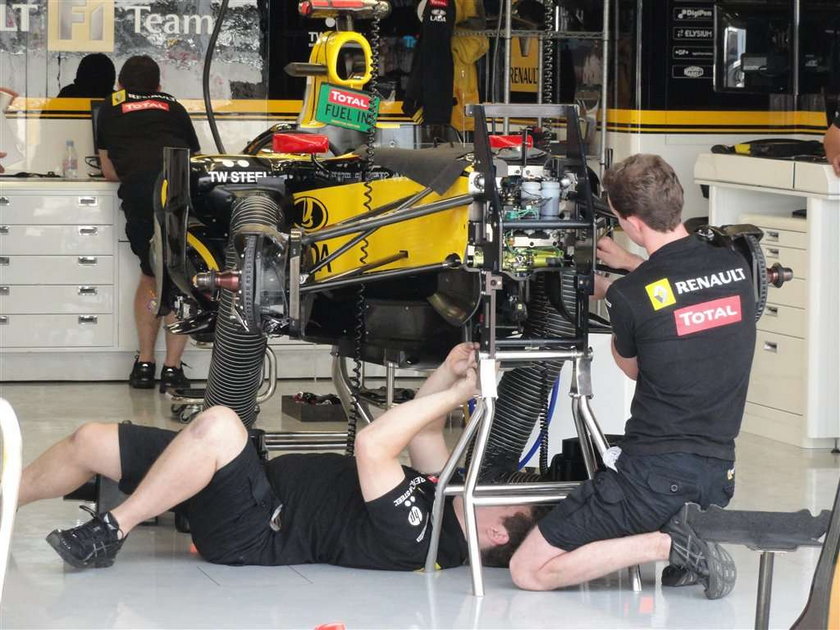 Fakt obserwował ostatnie przygotowania Renault do niedzielnego wyścigu