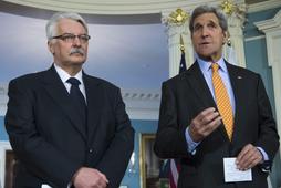 US Secretary of State John Kerry meets with Polish Foreign Minister Witold Waszczykowski 